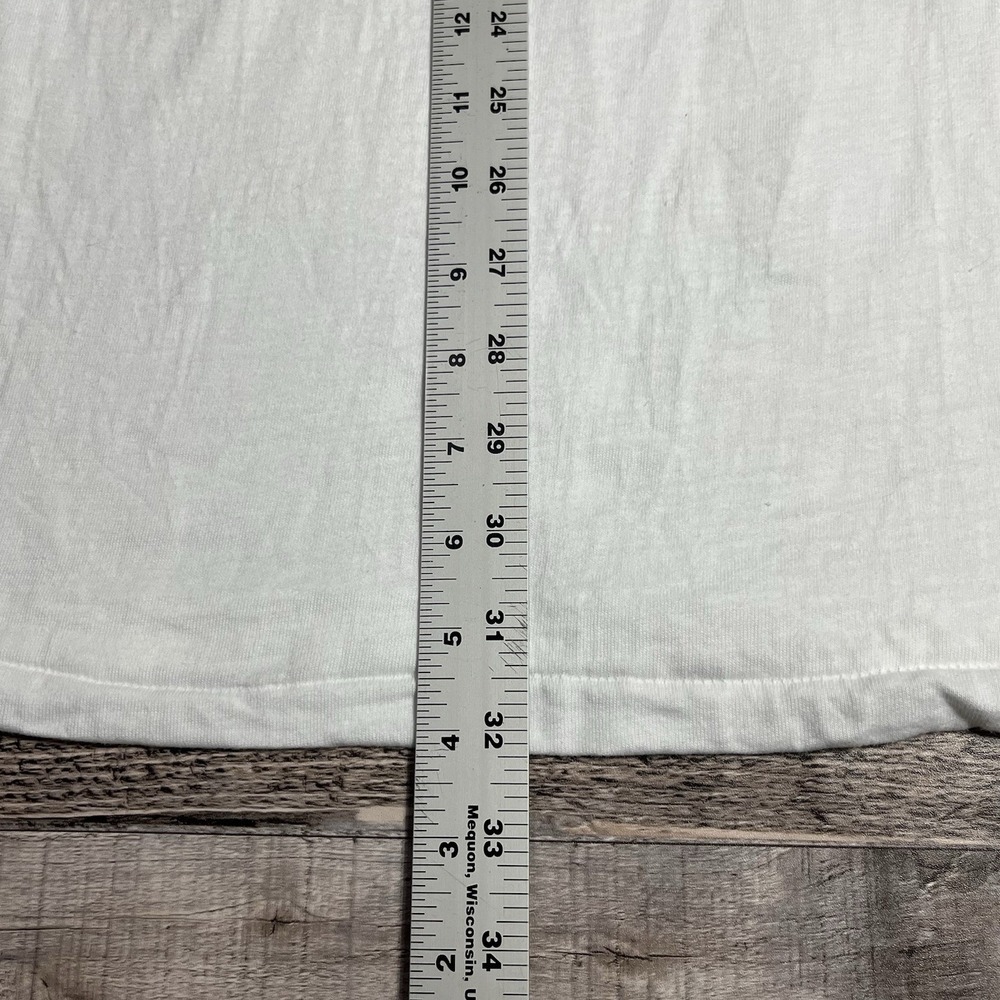 Cannabis Shirt Size XL White Vintage 90s Worth More Than Gold Weed Tee - Picture 10 of 10
